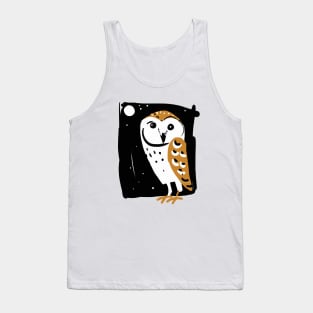 Barn Owl #1 Tank Top